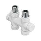 Acova - Vanne d'isolement H droit 1/2'' - Kit S blanc