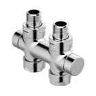 Acova - Vanne d'isolement H droit 1/2'' - Kit S chromé