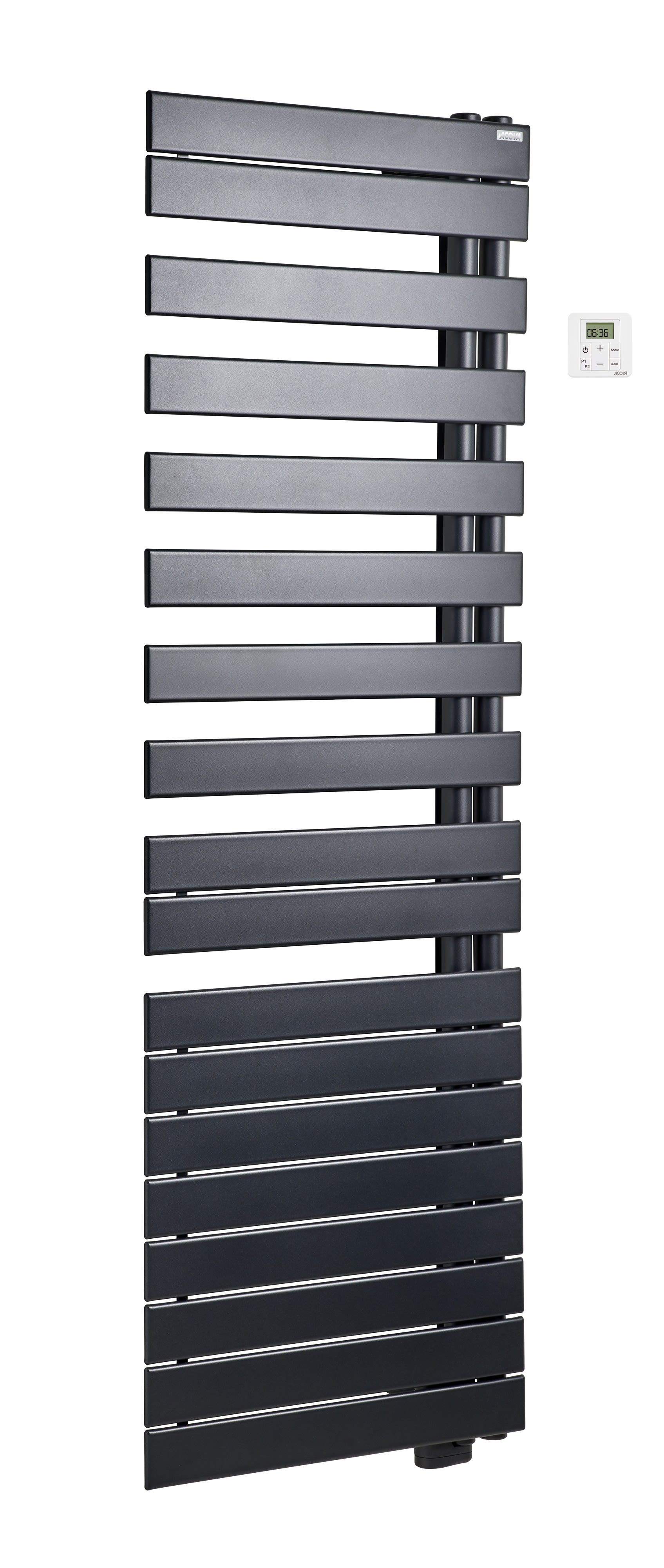 Acova - Fassane Spa Twist EL droite, cde RF, couleur, 500W, H828 mm / L550 mm