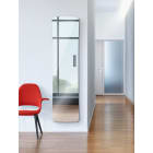 Acova - Folio glass EL, surface verre en finition miroir, 650W , H 1796 mm / L 441 mm