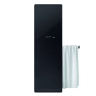 Acova - Versus EL, surface verre en finition noire, 600W , H 1500 mm / L 475 mm