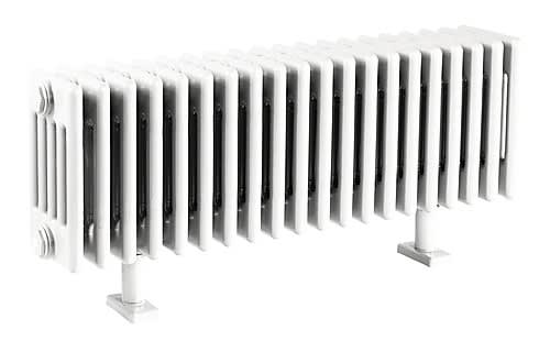 Acova - Vuelta EC plinthe, Blanc RAL 9016, 950W, H 500 mm / L 670 mm