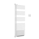 Acova - Cala Twist Air EC gauche, Blanc RAL 9016, 672W, H 1478 mm / L 496 mm