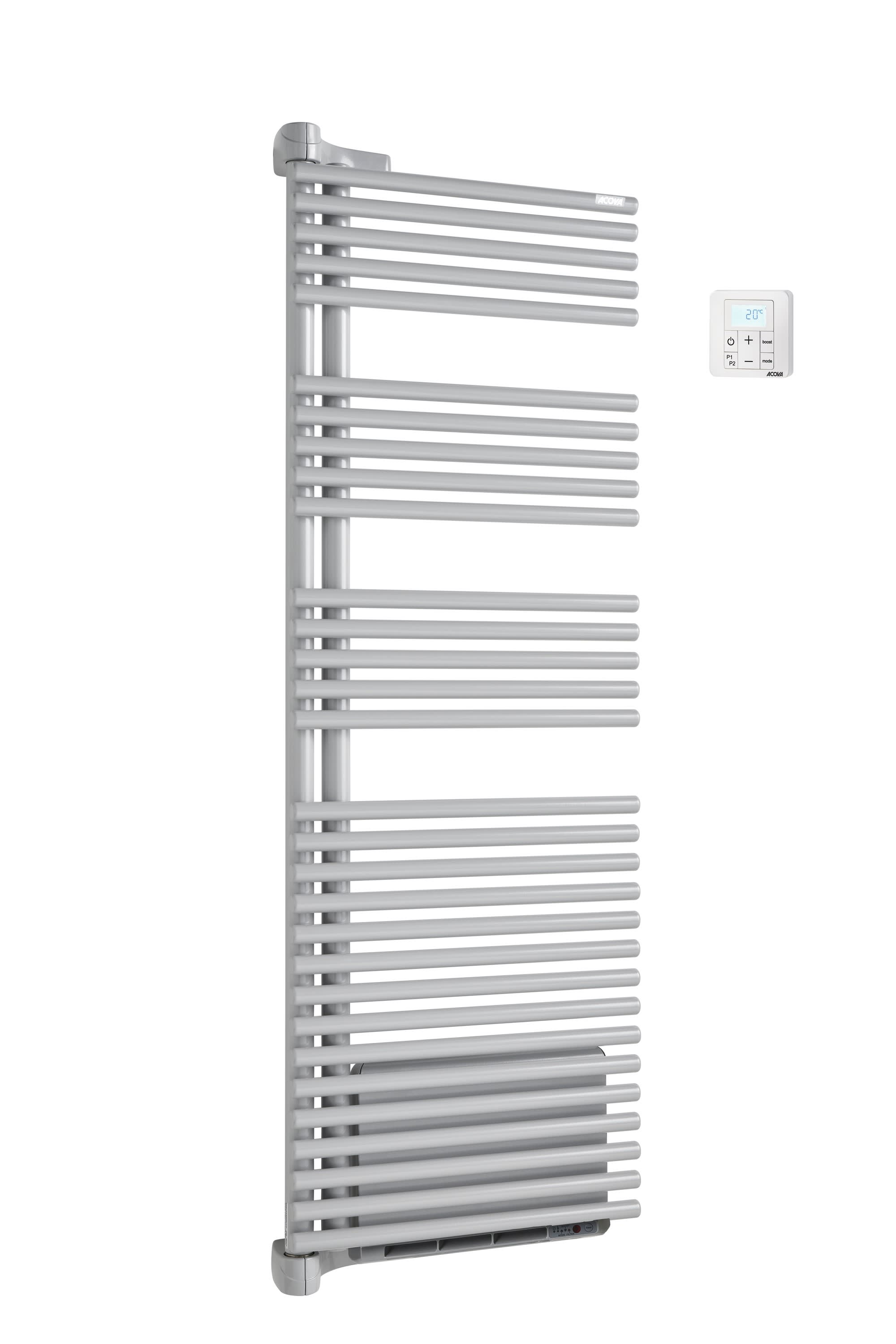 Acova - Cala Twist Air EC gauche, couleur, 672W, H 1478 mm / L 496 mm