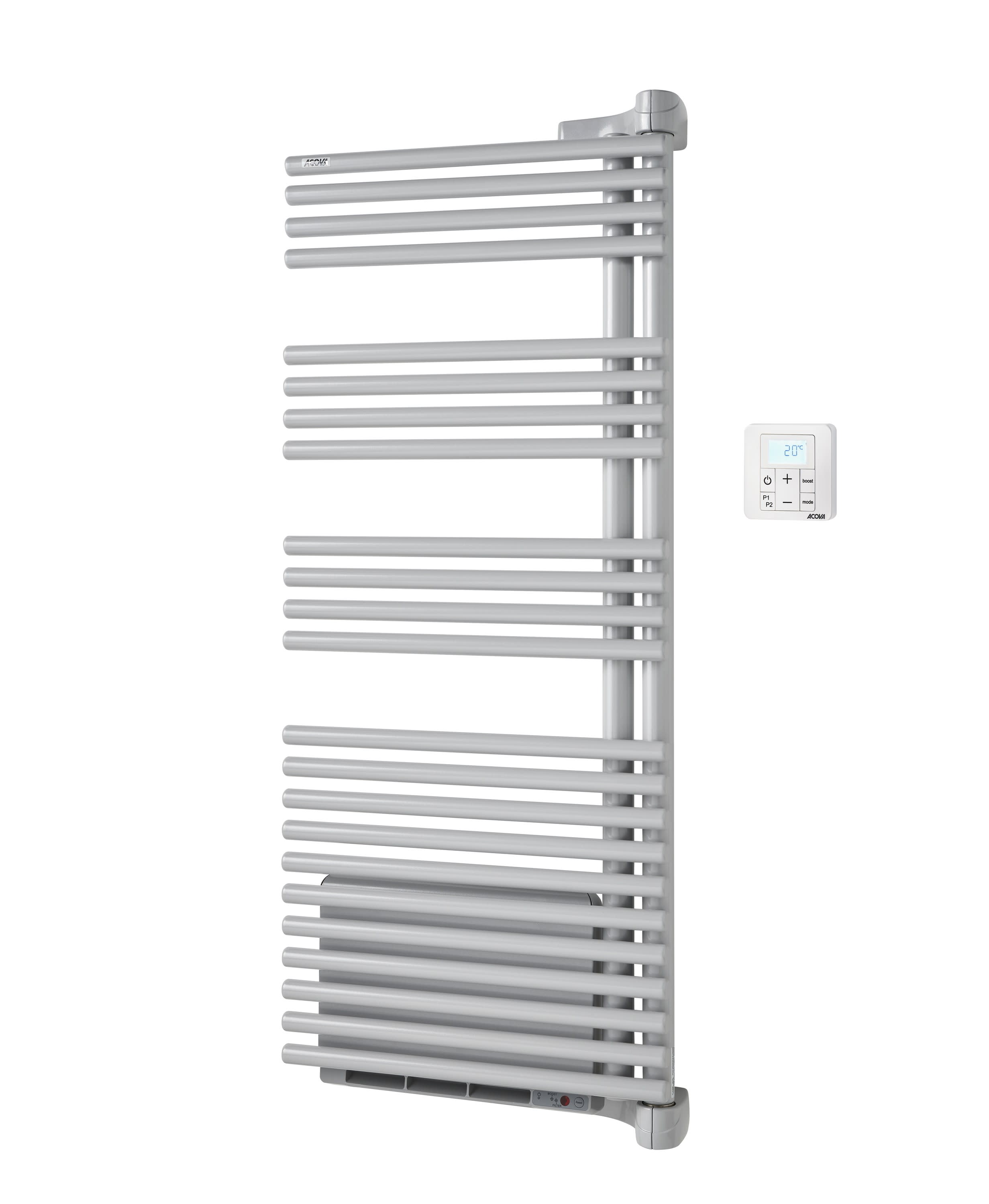 Acova - Cala Twist Air EC droite, couleur, 547W, H 1198 mm / L 496 mm