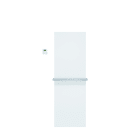 Acova - Alizéa Spa EL face lisse, blanc RAL 9016, 500W, H 1500 / L 500 mm, barre blanc