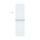 Acova - Alizéa Spa EL face lisse, blanc RAL 9016, 500W, H 1800 / L 500 mm, barre blanc