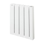Acova - Volga Prem's EL, régul. digitale + ?il, Blanc RAL 9010, 750W, H575 mm / L474 mm