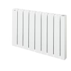 Acova - Volga Prem's EL, régul. digitale + ?il, Blanc RAL 9010, 1500W, H575 mm / L874 mm