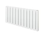 Acova - Volga Prem's EL, régul. digitale + ?il, Blanc RAL 9010, 2000W, H575 mm/L1174 mm