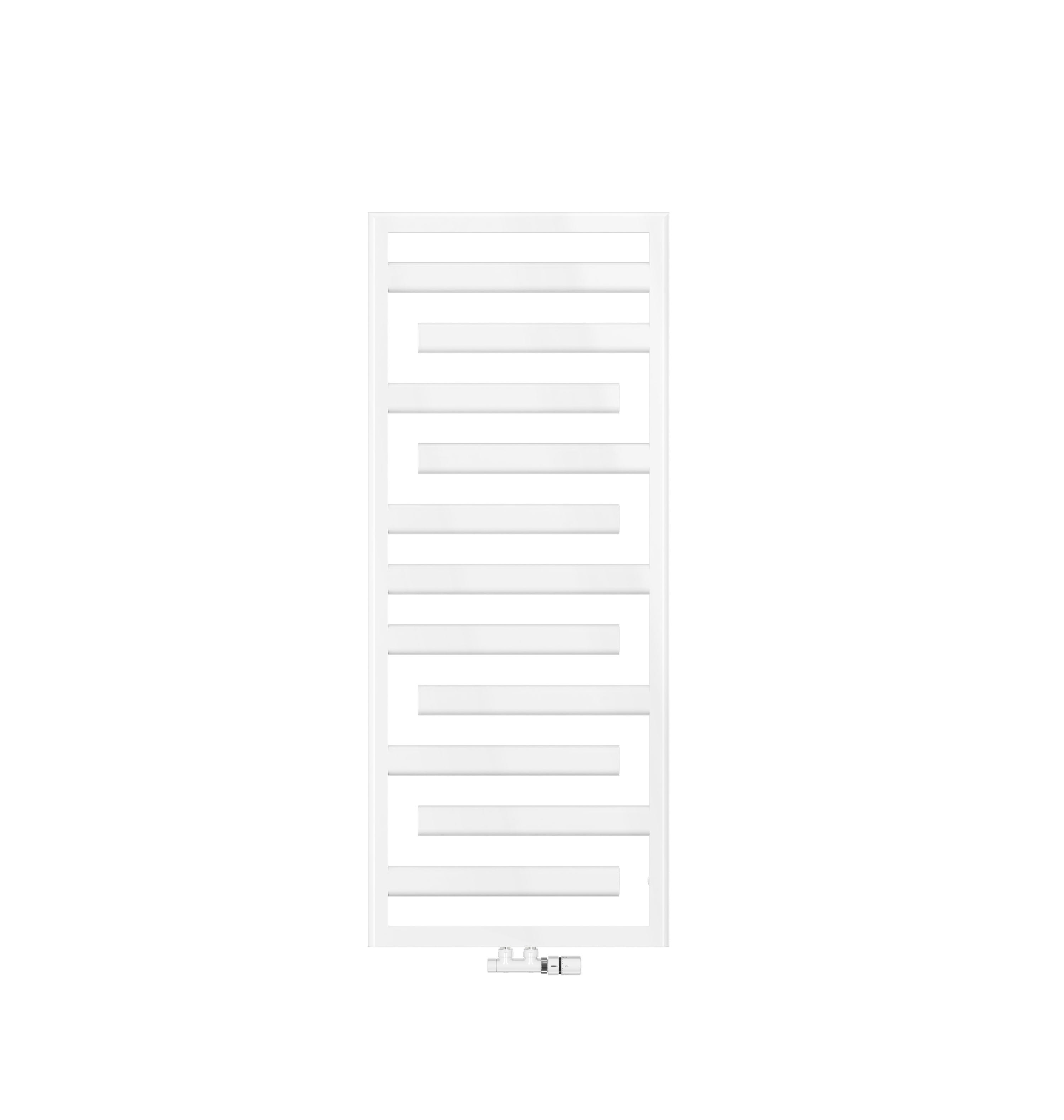 Acova - Kapla EC, Blanc RAL 9016, 765W, H 1700 mm / L 500 mm, robinet blanc