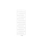 Acova - Kapla EC, Blanc RAL 9016, 898W, H 1700 mm / L 600 mm, robinet blanc