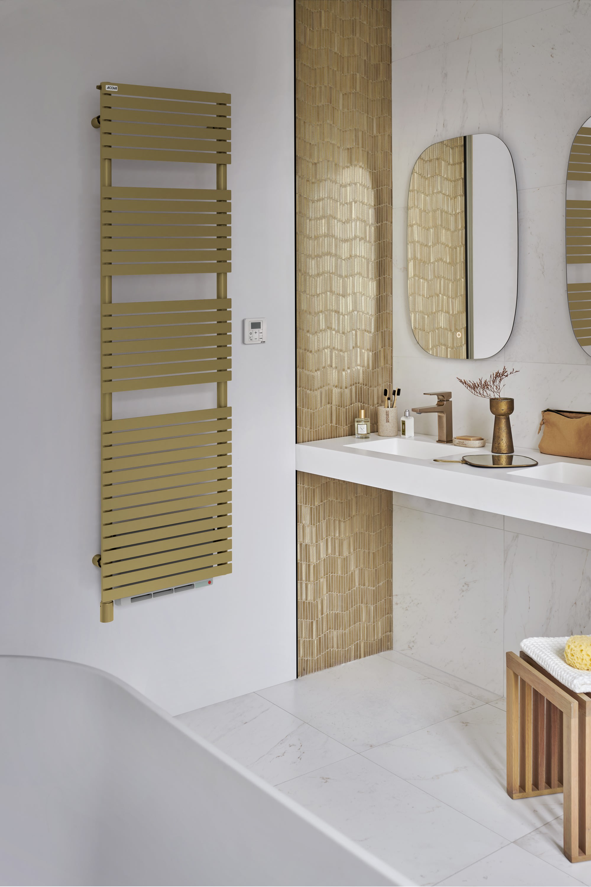 Acova - Altai Spa EL +Air, couleur, 1000W, H 1830 mm / L 504 mm