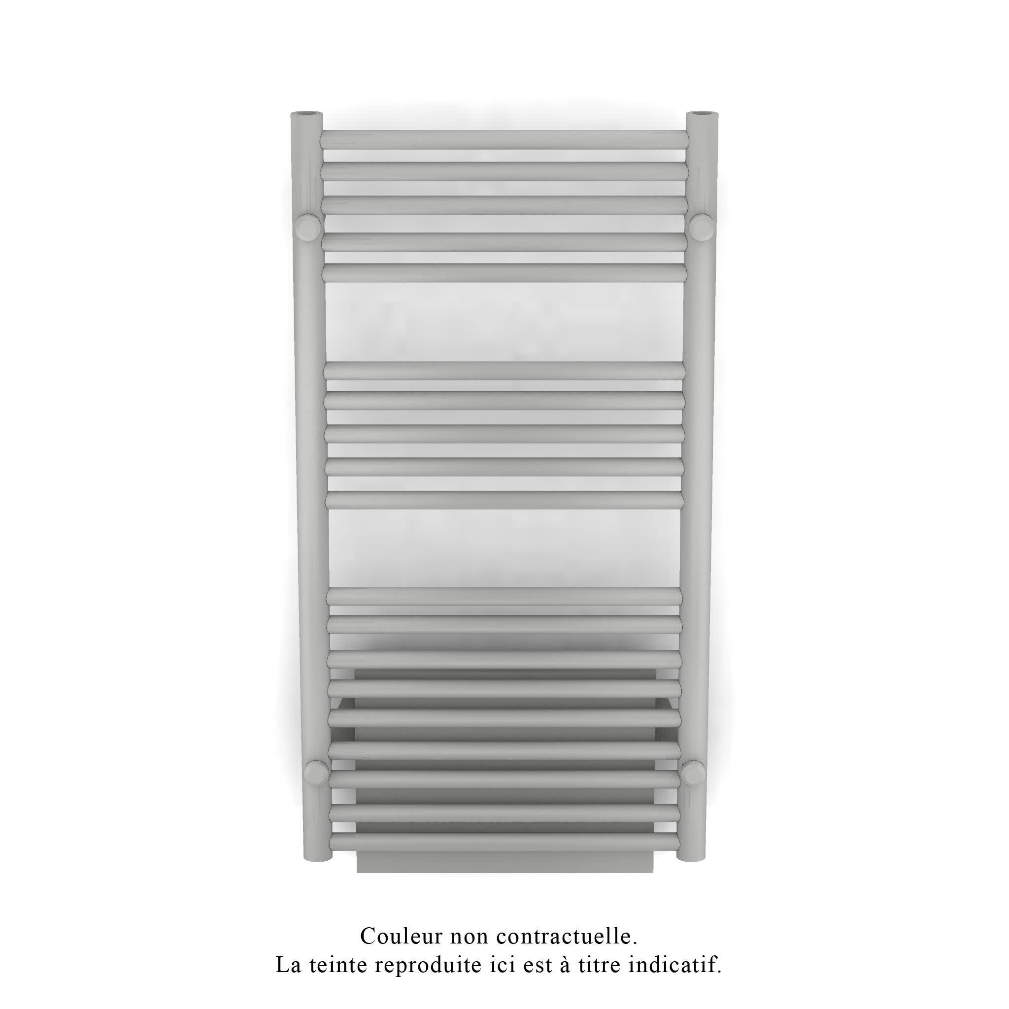 Acova - Atoll Spa EL +Air, couleur White Aluminium, 500W, H 1011 mm / L 510 mm