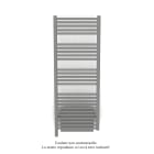 Acova - Atoll Spa EL +Air, couleur Telegrey 2, 750W, H 1371 mm / L 510 mm