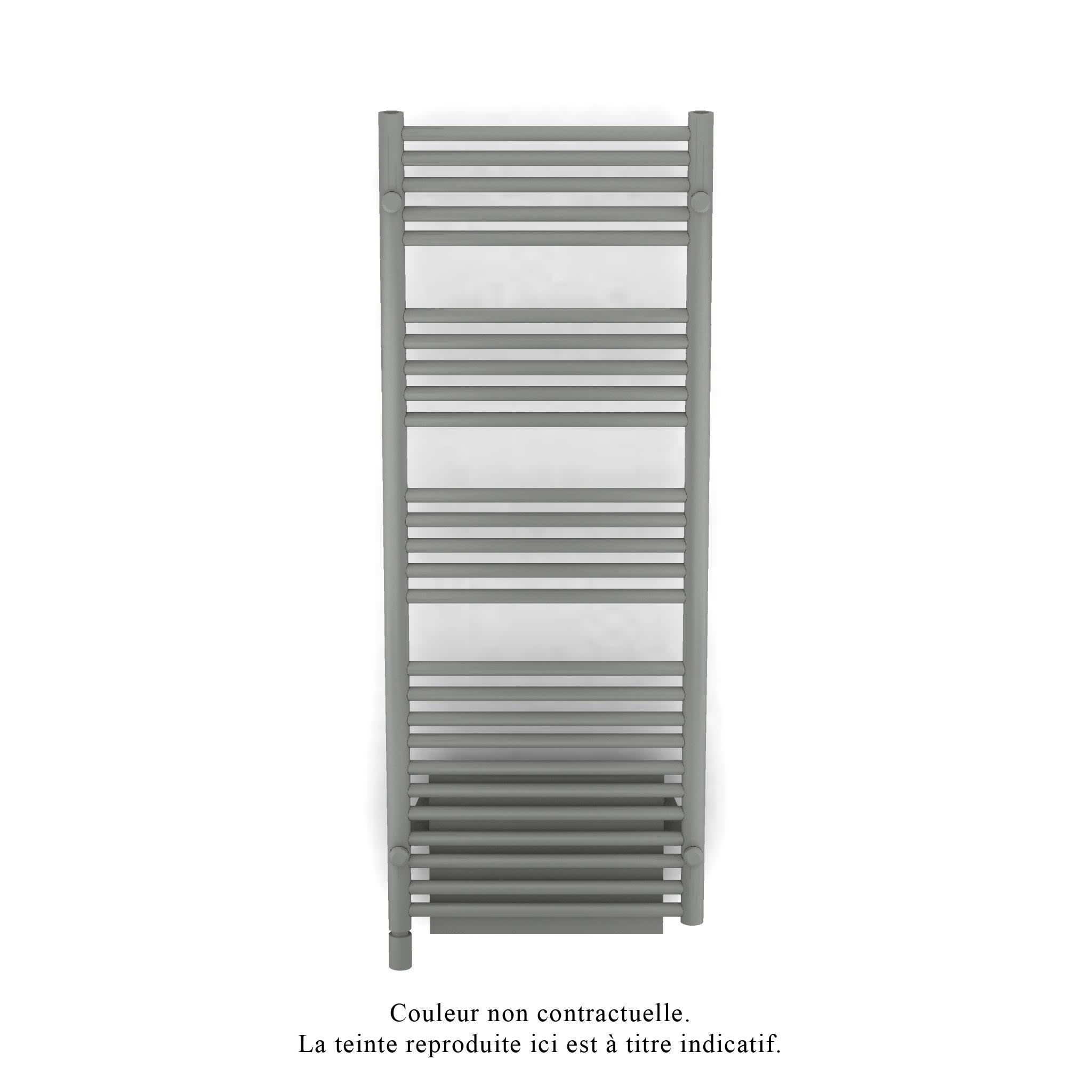 Acova - Atoll Spa EL +Air, couleur Grey Aluminium, 750W, H 1371 mm / L 510 mm