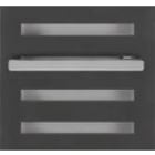 Acova - Barre porte-serviettes asymétrique chromée pour Acova KARENA SPA largeur 75 cm