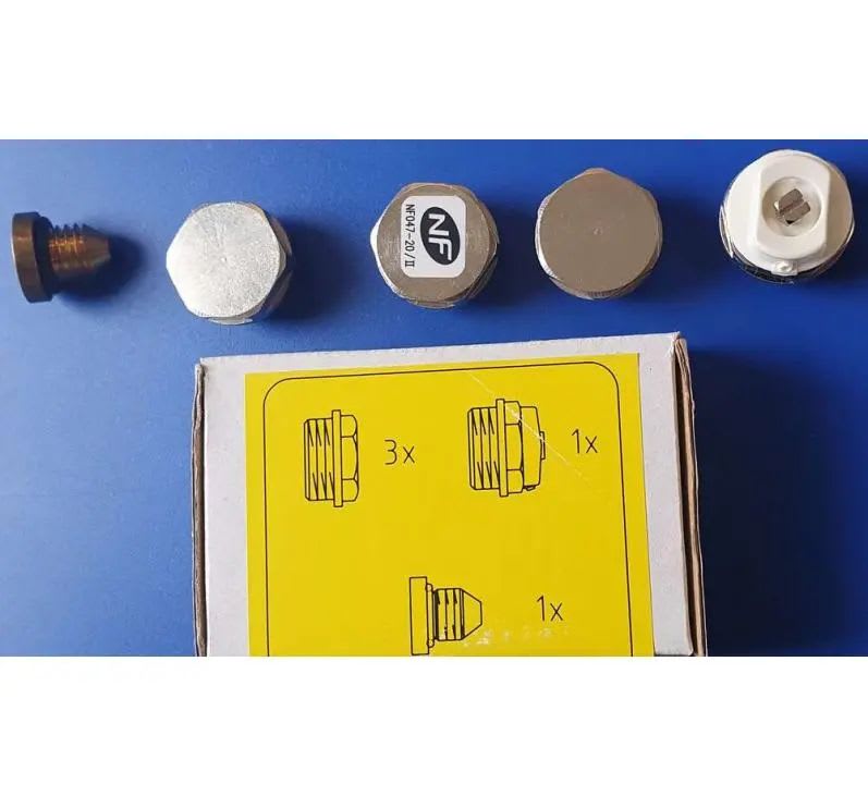 Acova - Kit raccordement 6 manchons en 1/2" Acova VUELTA EC MCE / MCA / MCP