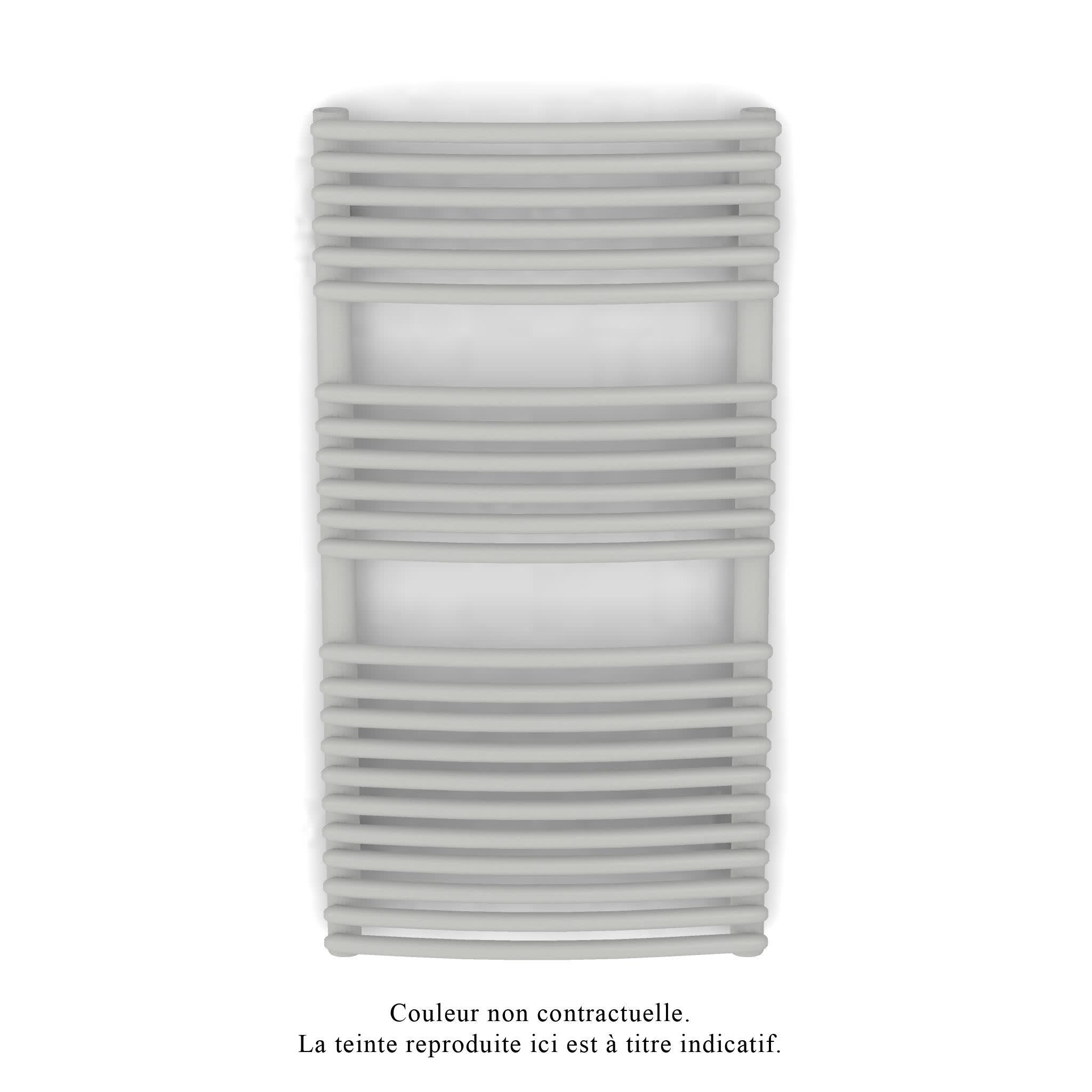 Acova - Kéva Spa MX cintré, régul.IHD, Light Grey, 462W + 500W, H 934 mm / L 500 mm