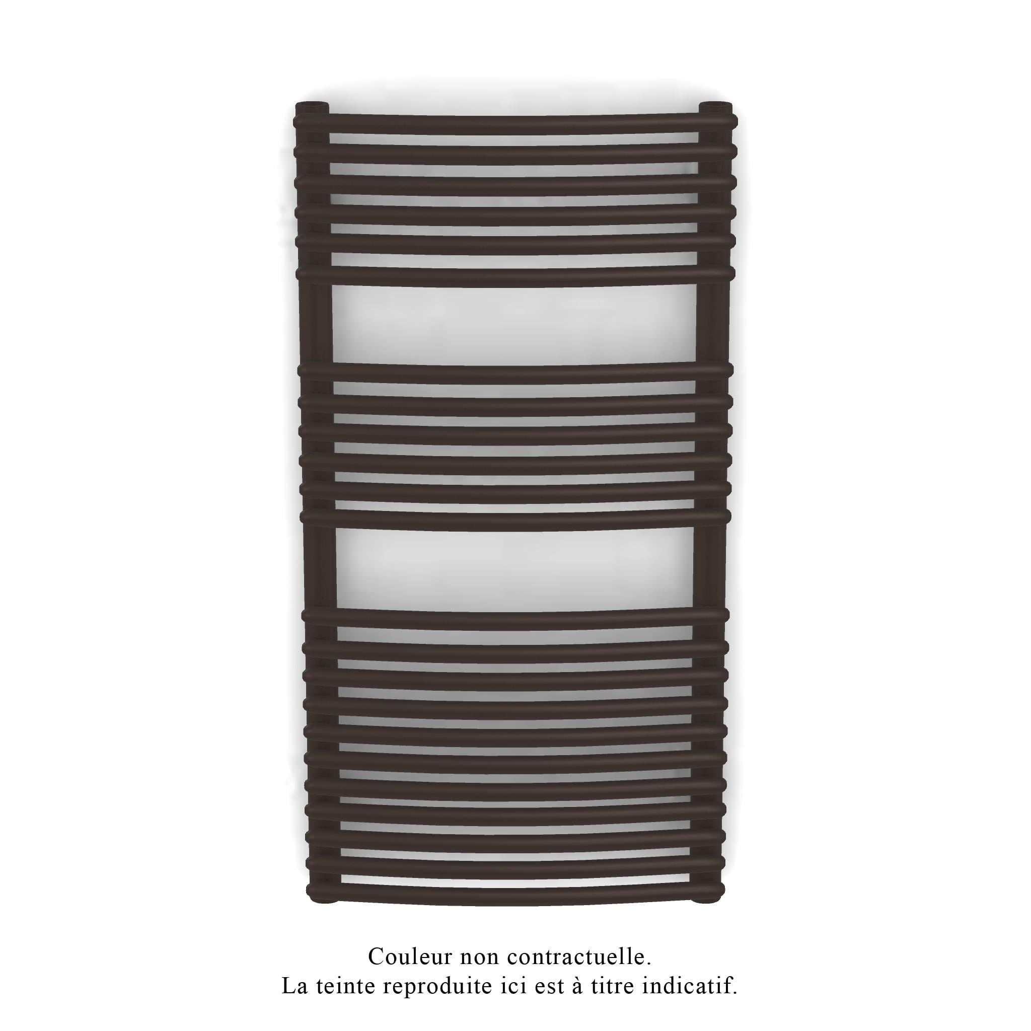 Acova - Kéva Spa MX cintré, régul.IHD, Dark Brown, 462W + 500W, H 934 mm / L 500 mm