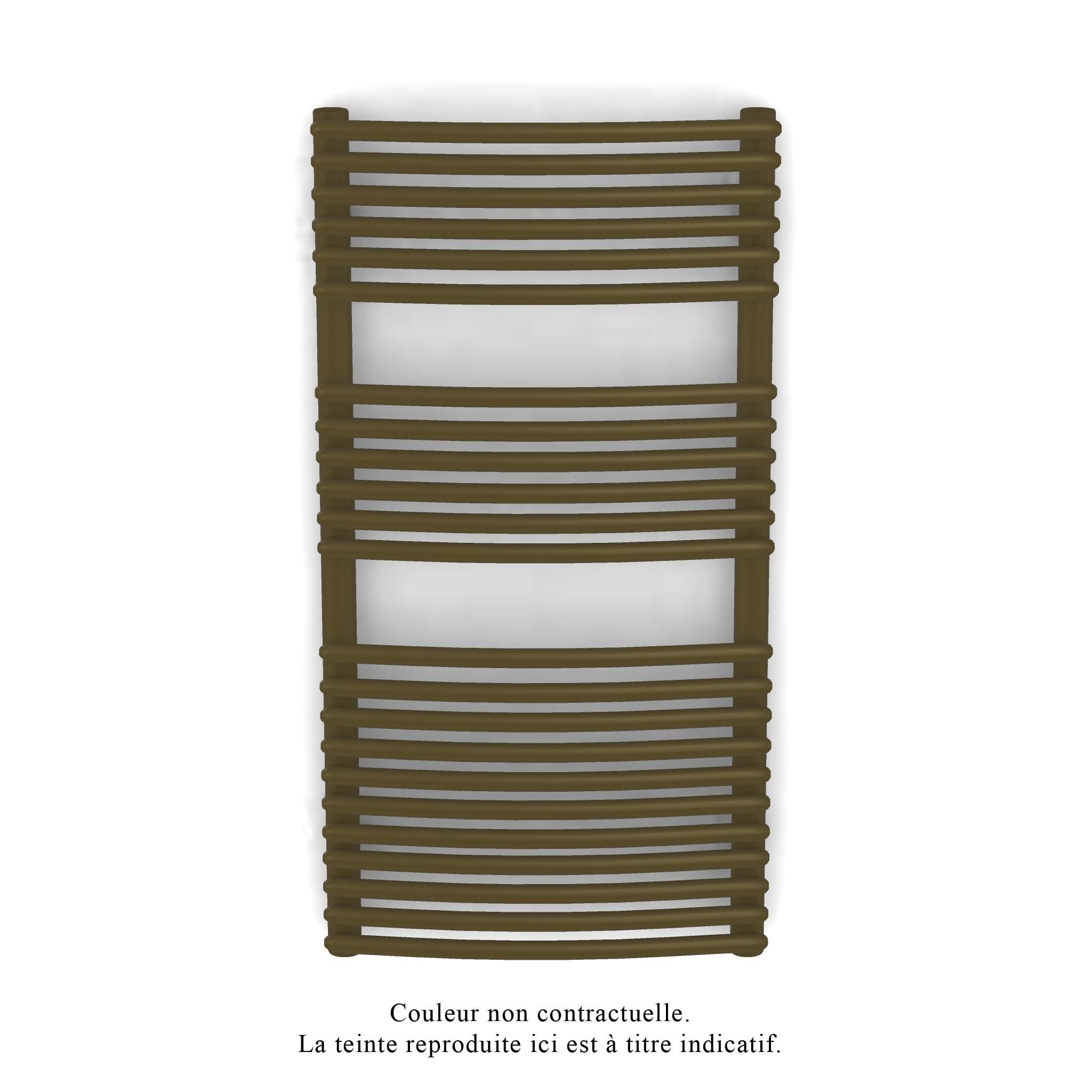 Acova - Kéva Spa MX cintré, régul.IHD, Bronze, 462W + 500W, H 934 mm / L 500 mm