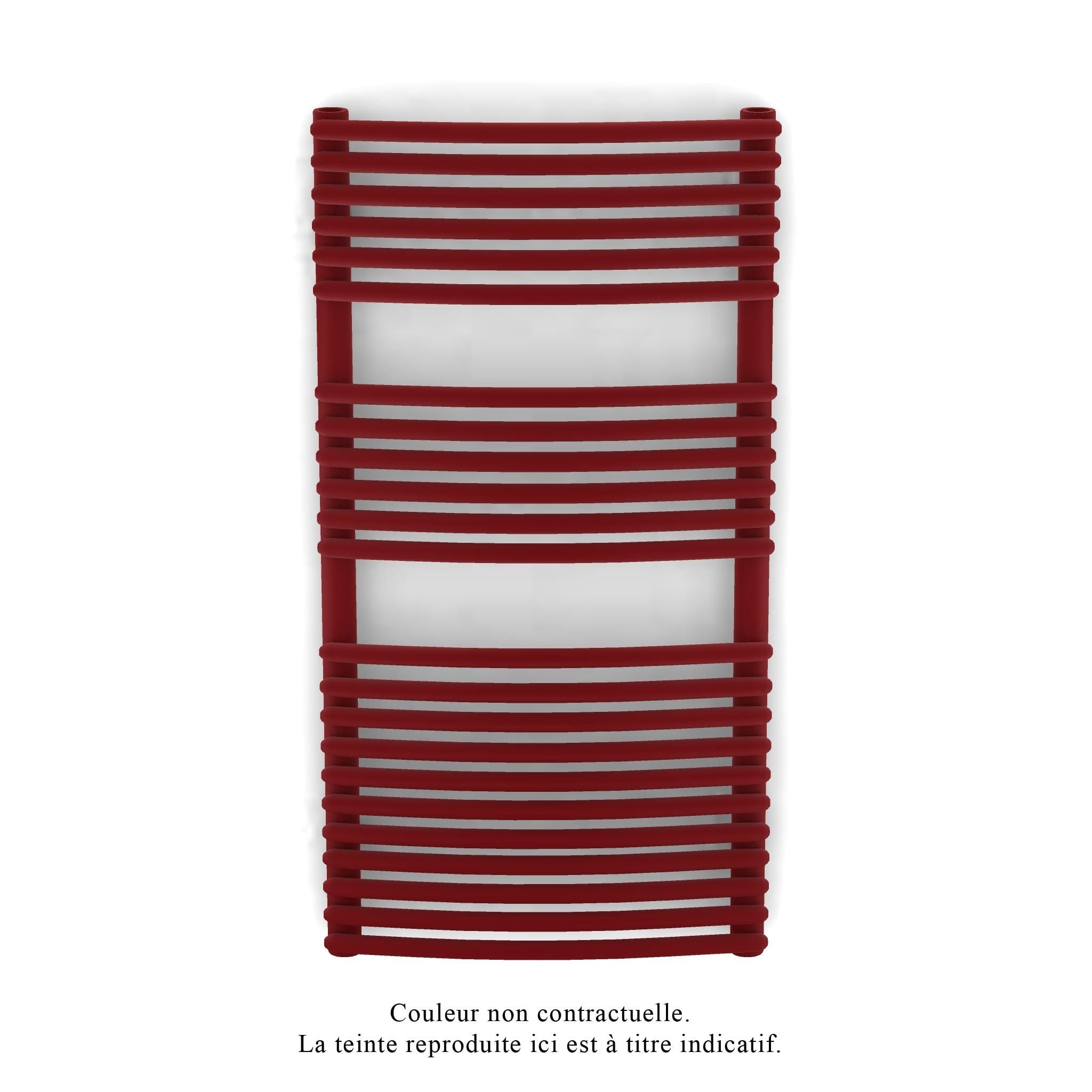 Acova - Kéva Spa MX cintré, régul.IHD, Ruby Red, 462W + 500W, H 934 mm / L 500 mm