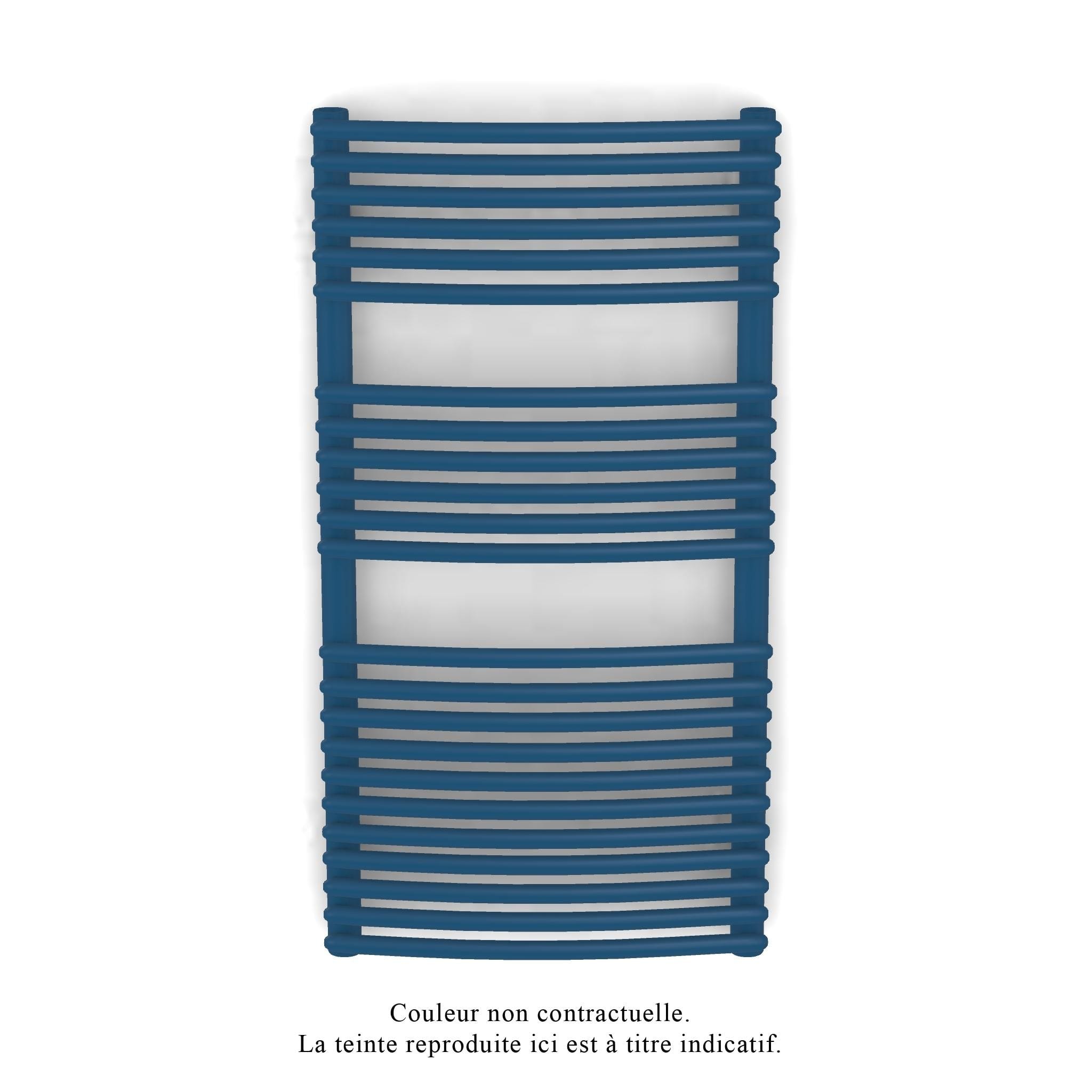 Acova - Kéva Spa MX  cintré, régul.IHD, Gentian Blue, 462W + 500W, H 934 mm / L 500 mm