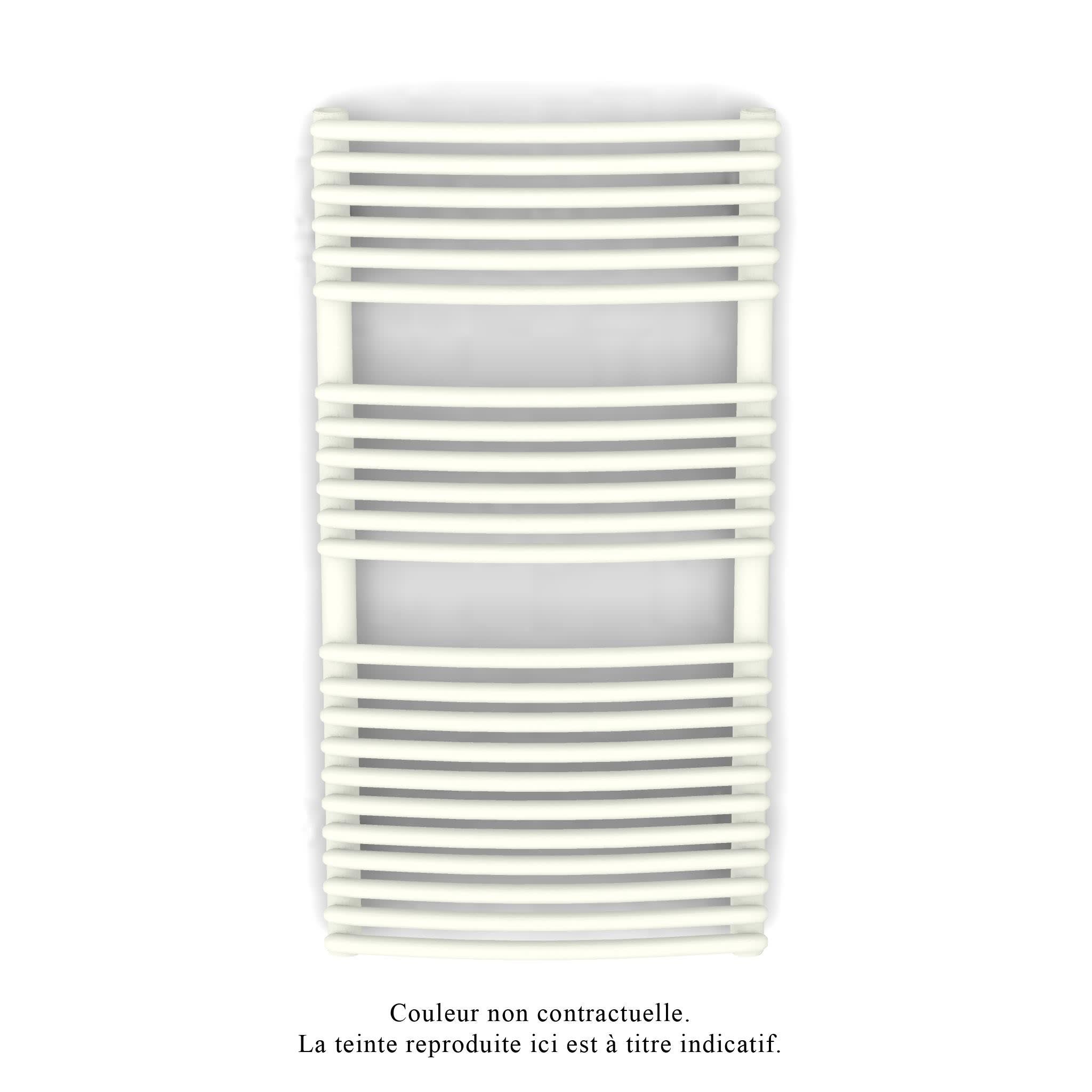 Acova - Kéva Spa MX cintré, régul.IHD, Pure White, 462W + 500W, H 934 mm / L 500 mm