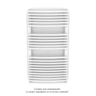 Acova - Kéva Spa MX cintré, régul.IHD, Blanc, 462W + 500W, H 934 mm / L 500 mm