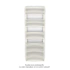 Acova - Kéva Spa MX  cintré, régul.IHD, Edelweiss m., 708W + 750W, H 1429 mm / L 500 mm