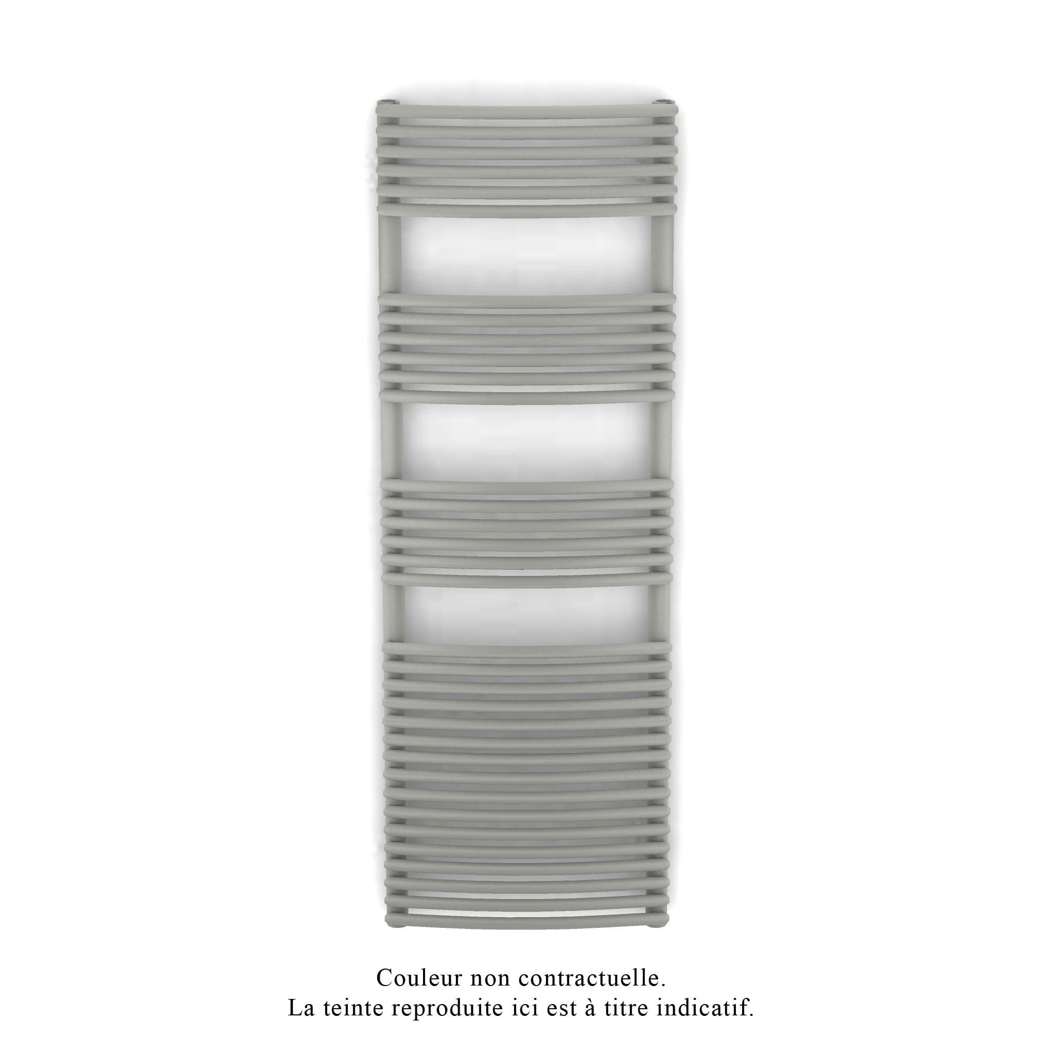 Acova - Kéva Spa MX  cintré, régul.IHD, Inox Look, 708W + 750W, H 1429 mm / L 500 mm