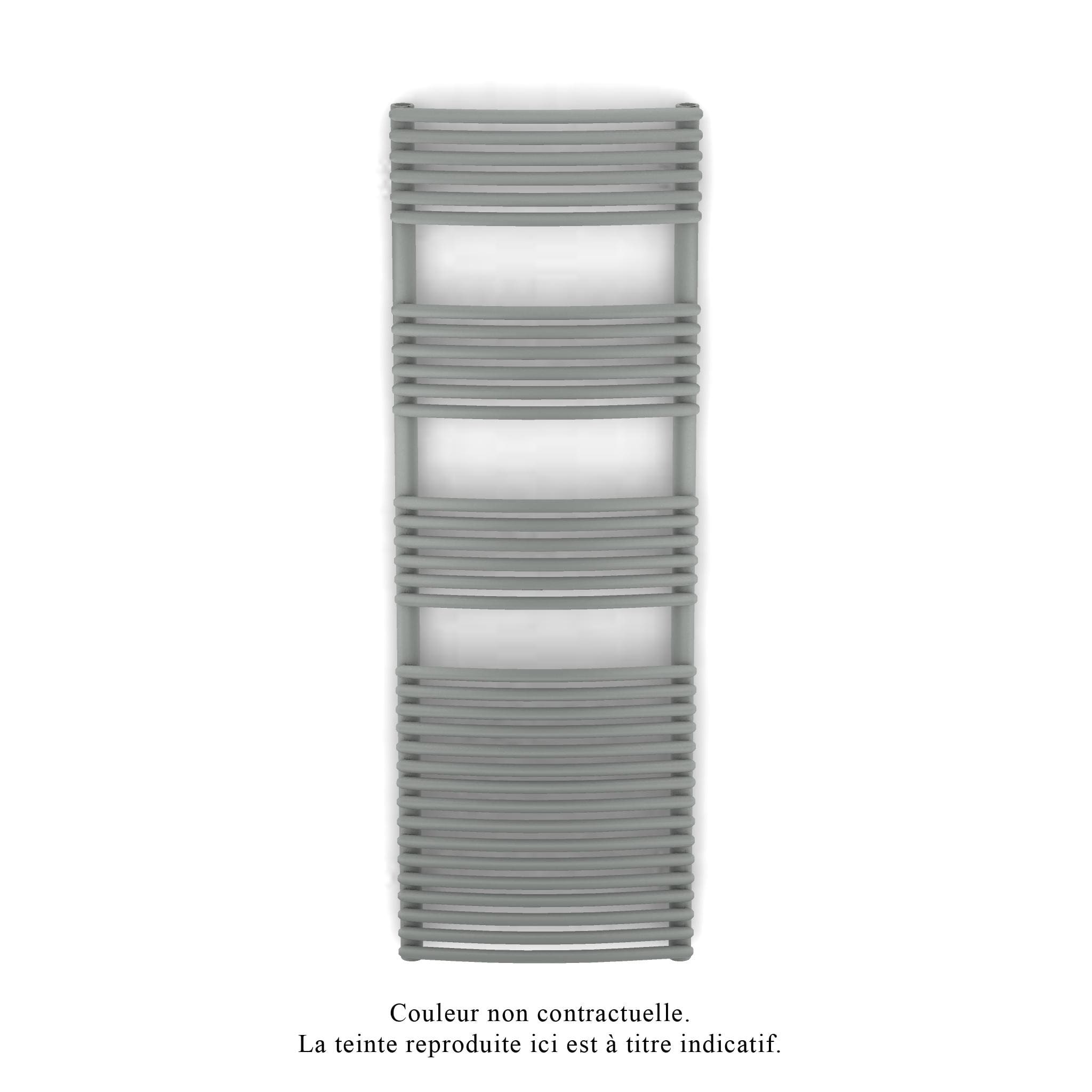 Acova - Kéva Spa MX  cintré, régul.IHD, Titane, 708W + 750W, H 1429 mm / L 500 mm