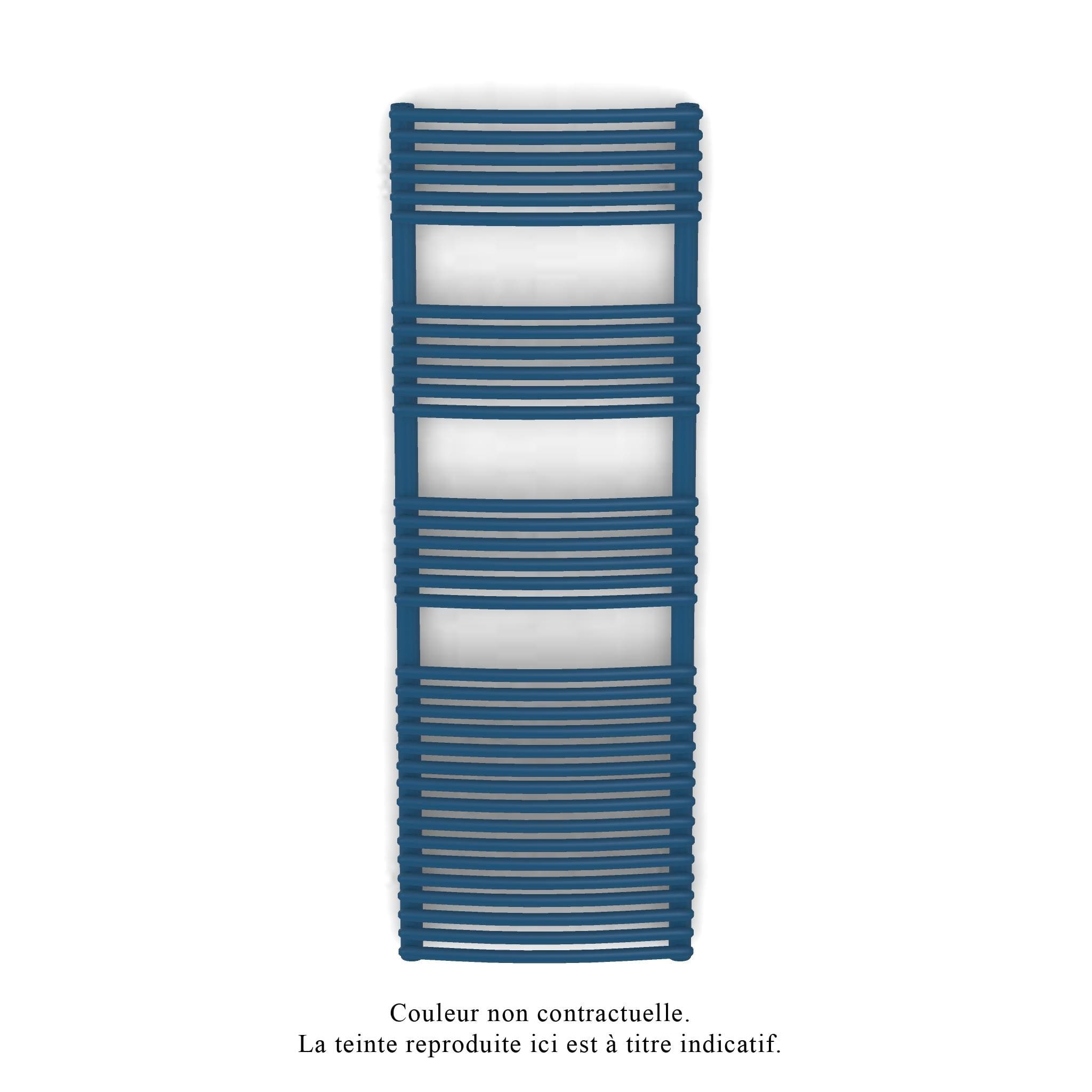 Acova - Kéva Spa MX  cintré, régul.IHD, Gentian Blue, 708W + 750W, H 1429 mm / L 500 mm