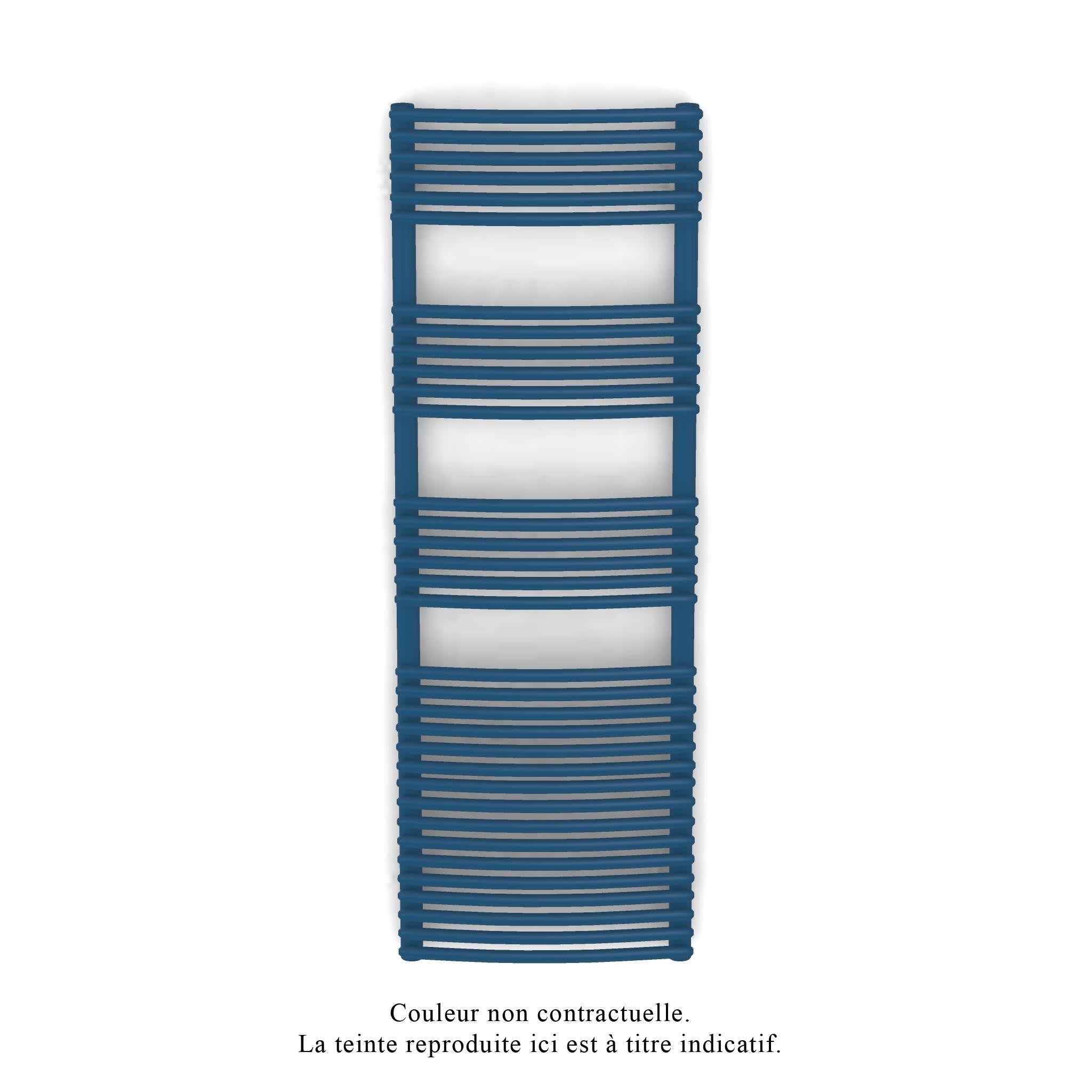 Acova - Kéva Spa MX cintré, régul.IHD, Gentian Blue, 708W + 750W, H 1429 mm / L 500 mm