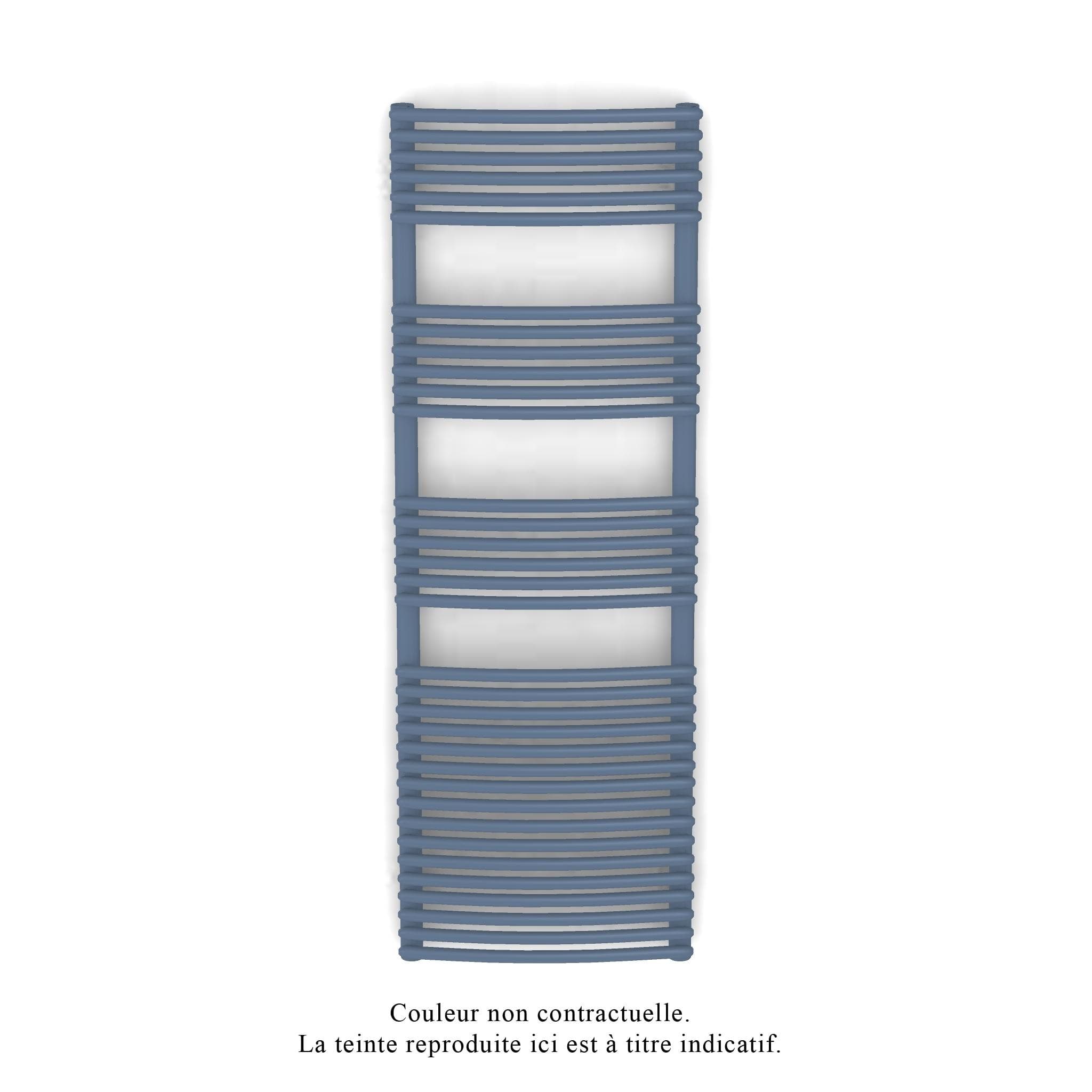 Acova - Kéva Spa MX  cintré, régul.IHD, Pigeon Blue, 708W + 750W, H 1429 mm / L 500 mm