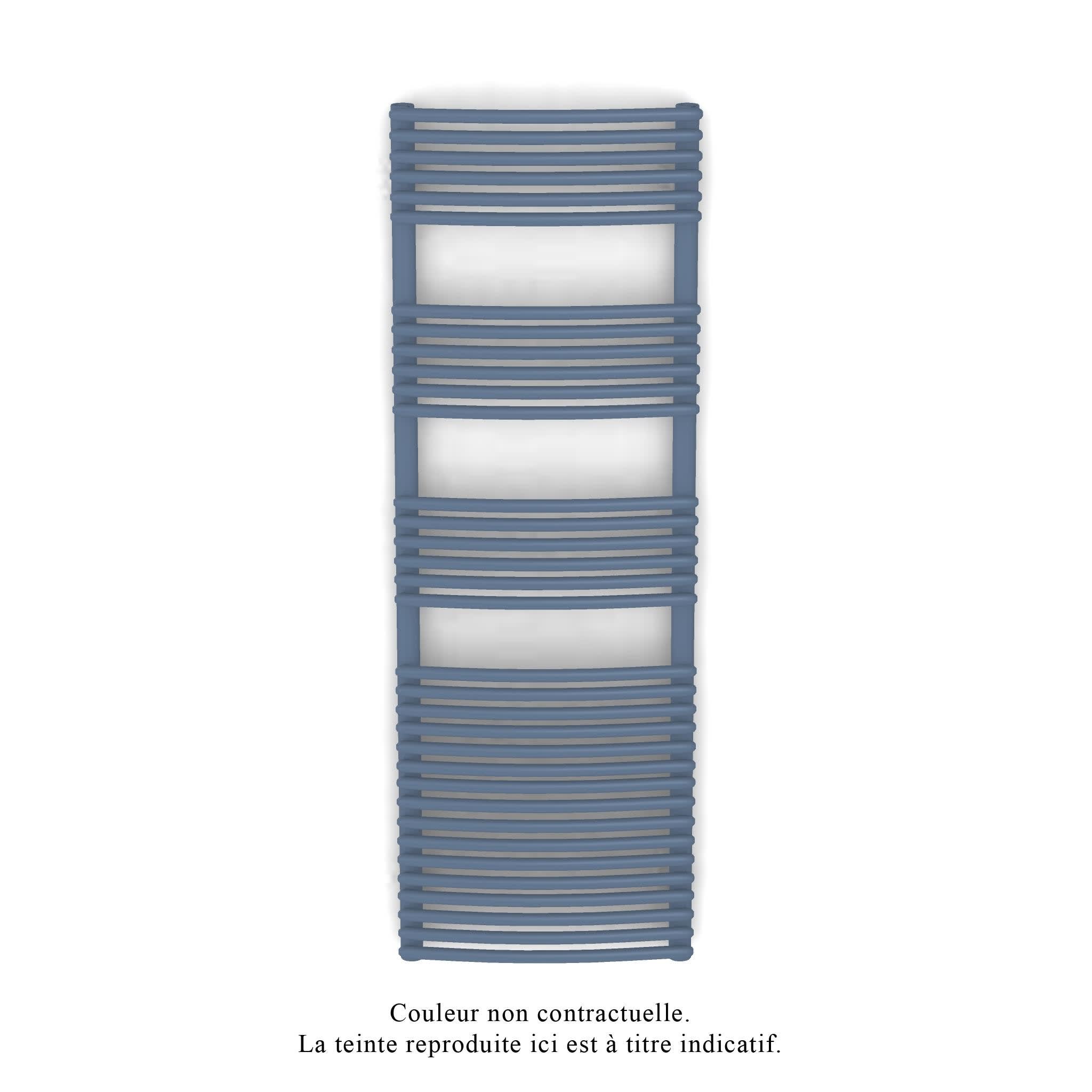 Acova - Kéva Spa MX cintré, régul.IHD, Pigeon Blue, 708W + 750W, H 1429 mm / L 500 mm