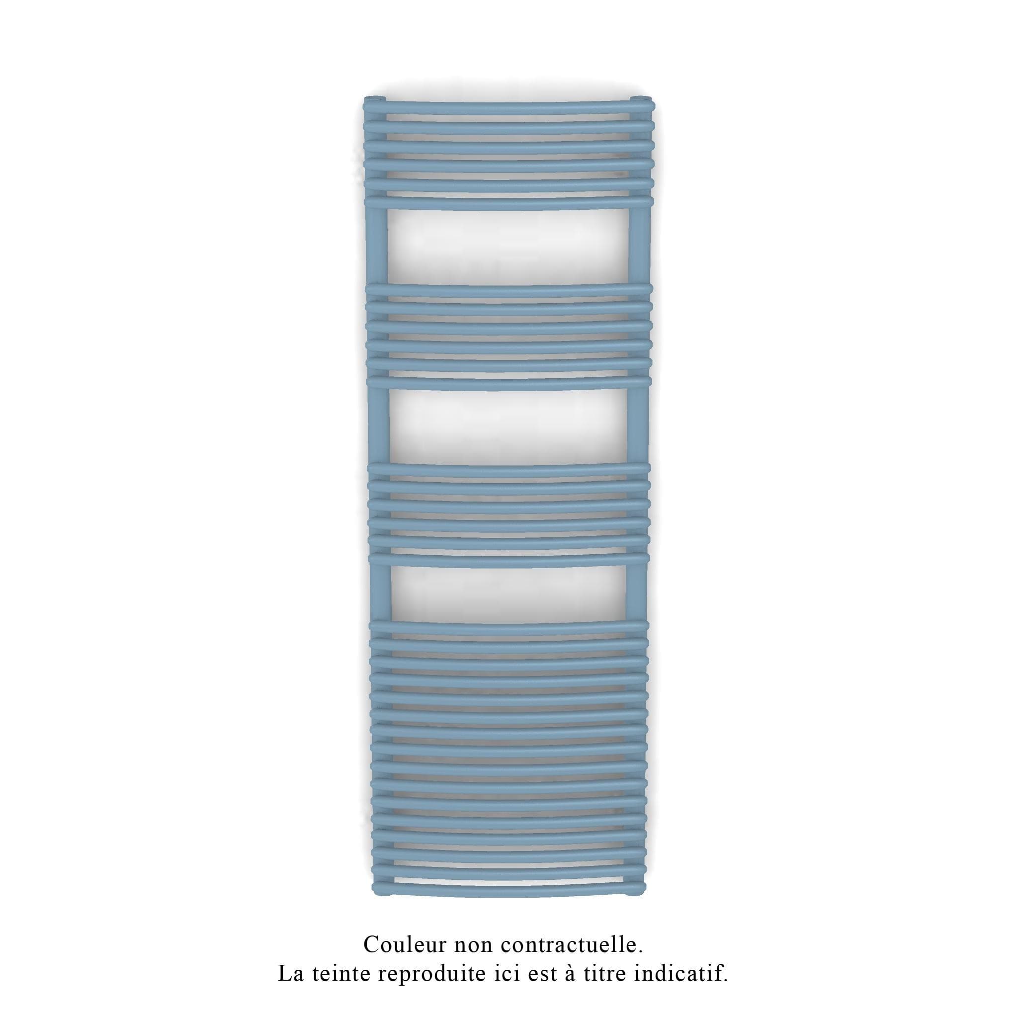 Acova - Kéva Spa MX  cintré, régul.IHD, Pastel Blue, 708W + 750W, H 1429 mm / L 500 mm