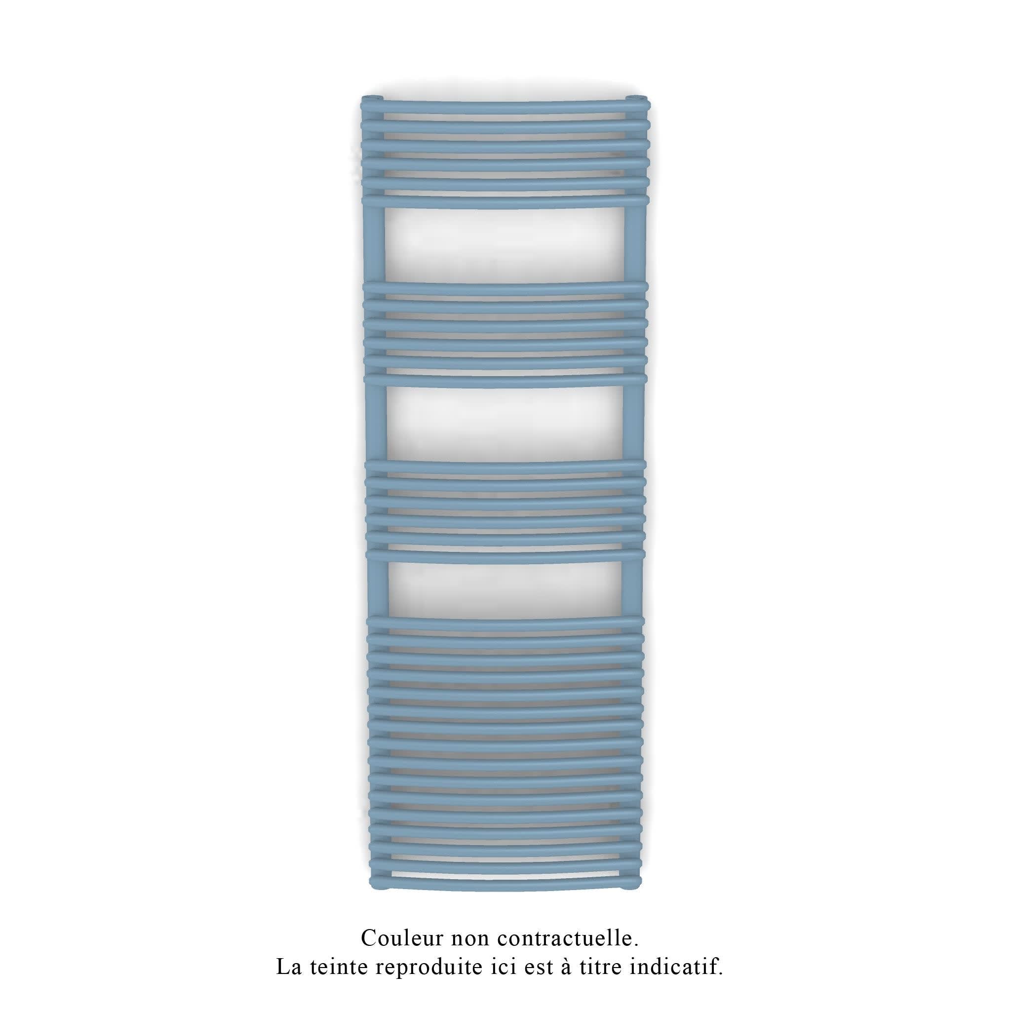 Acova - Kéva Spa MX cintré, régul.IHD, Pastel Blue, 708W + 750W, H 1429 mm / L 500 mm