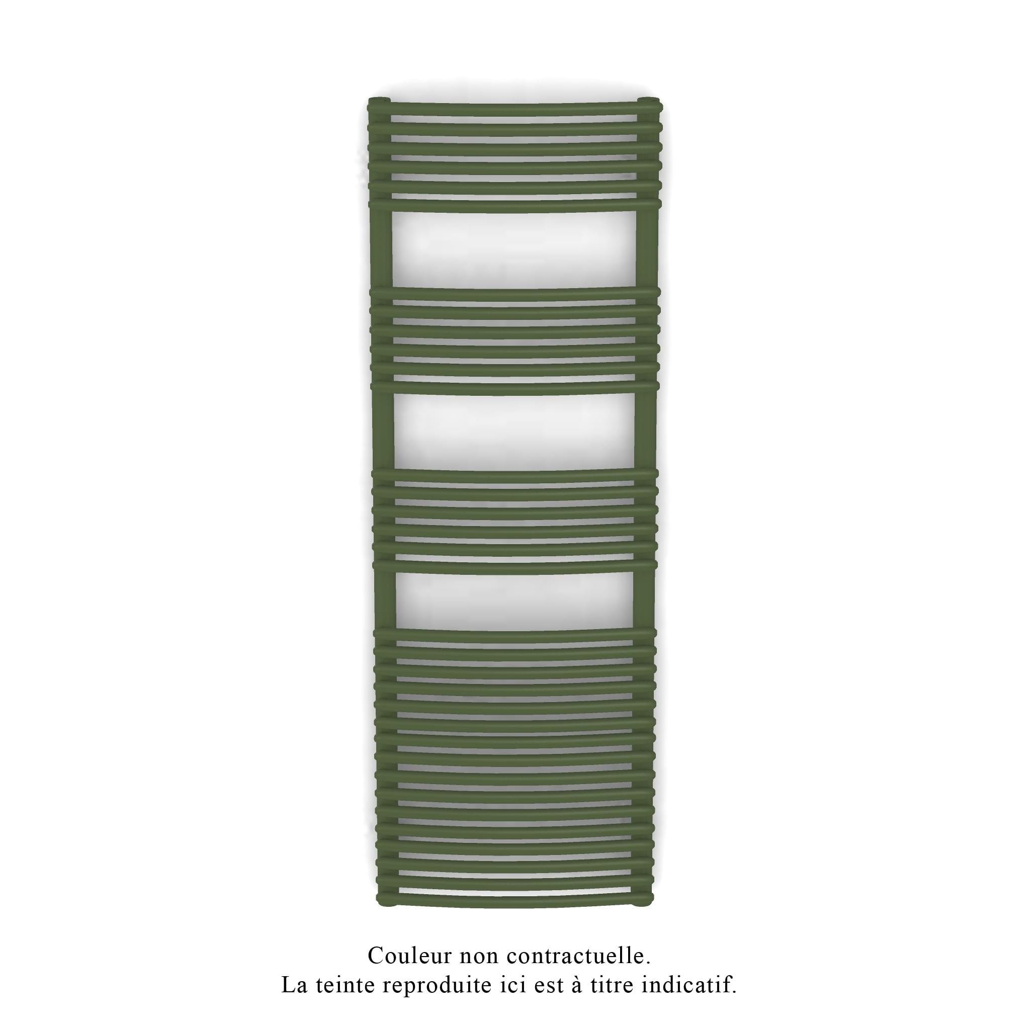 Acova - Kéva Spa MX  cintré, régul.IHD, Olive Green, 708W + 750W, H 1429 mm / L 500 mm