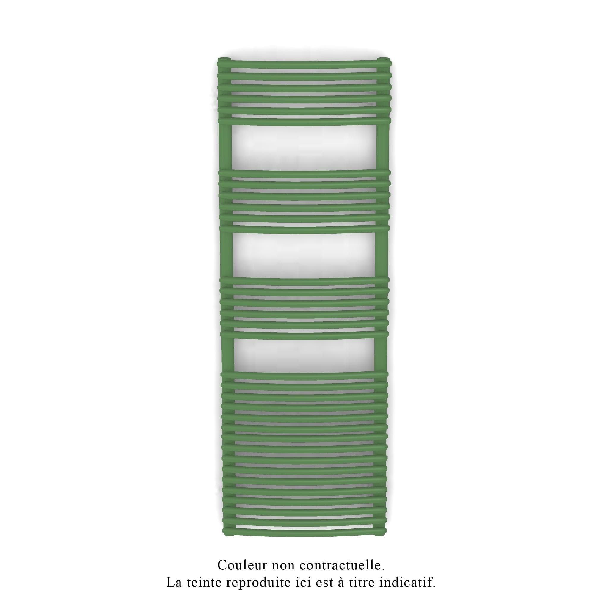Acova - Kéva Spa MX  cintré, régul.IHD, Reseda Green, 708W + 750W, H 1429 mm / L 500 mm