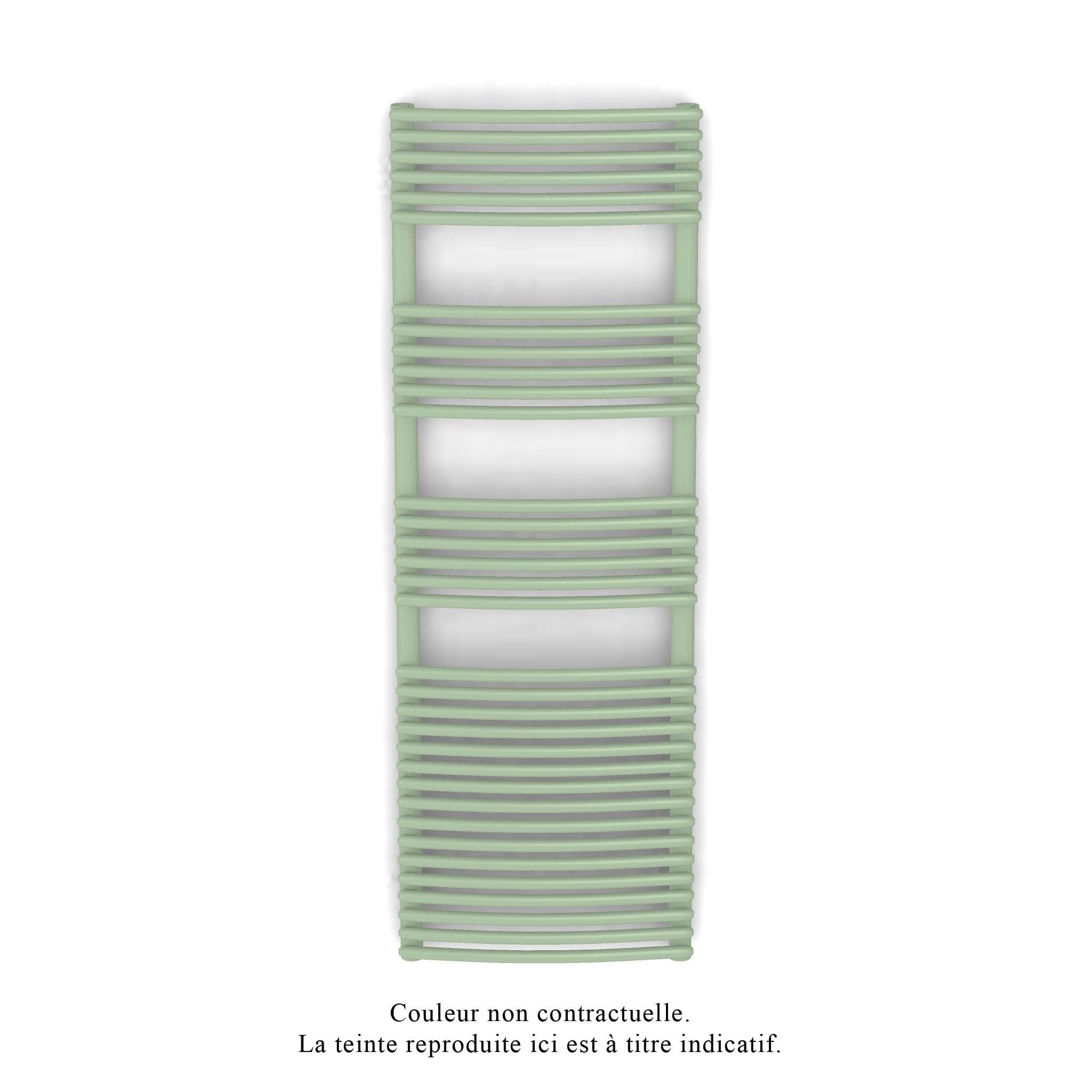 Acova - Kéva Spa MX  cintré, régul.IHD, Pastel Green, 708W + 750W, H 1429 mm / L 500 mm