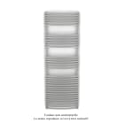 Acova - Kéva Spa MX cintré, régul.IHD,White Aluminium, 708W + 750W, H 1429mm / L 500mm