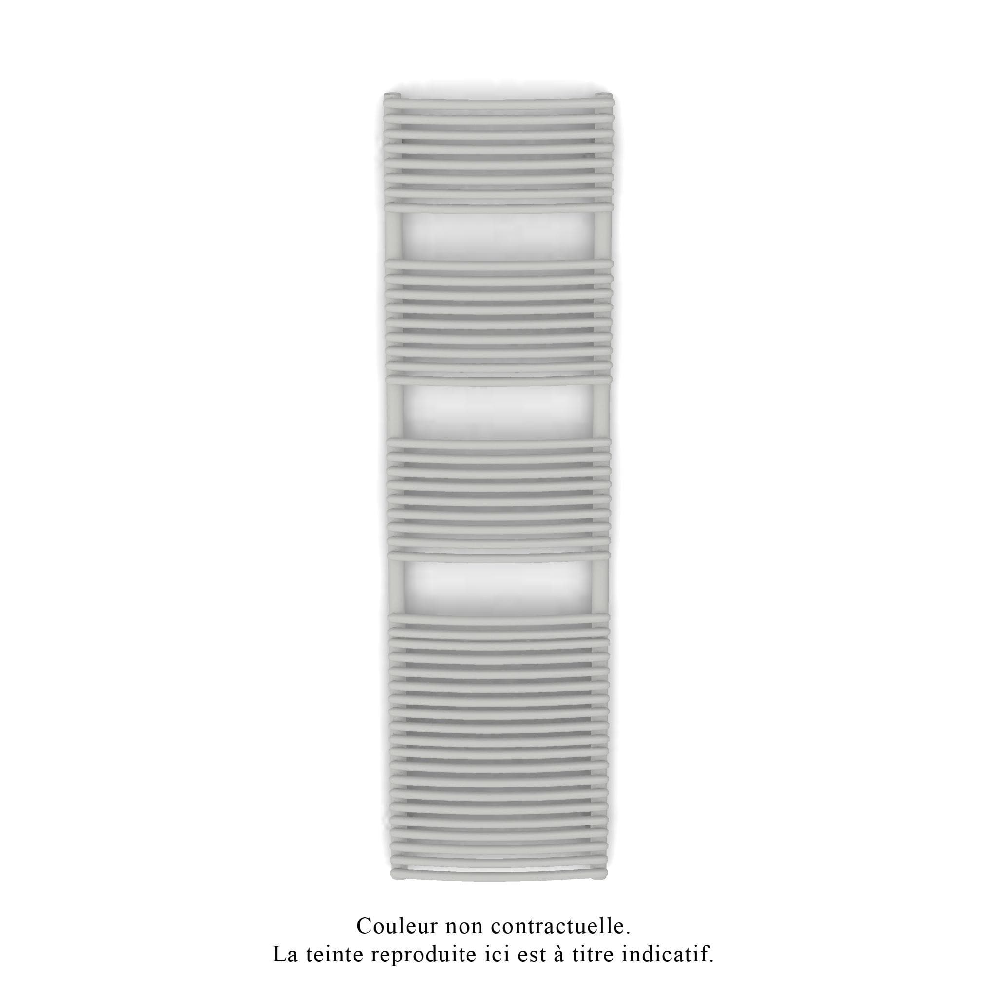 Acova - Kéva Spa MX  cintré, régul.IHD, Light Grey, 950W + 1000W, H 1825 mm / L 500 mm