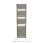 Acova - Kéva Spa MX cintré, régul.IHD, Concrete Grey, 950W + 1000W, H 1825mm / L 500mm