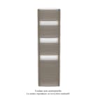 Acova - Kéva Spa MX  cintré, régul.IHD, Beige Grey, 950W + 1000W, H 1825 mm / L 500 mm