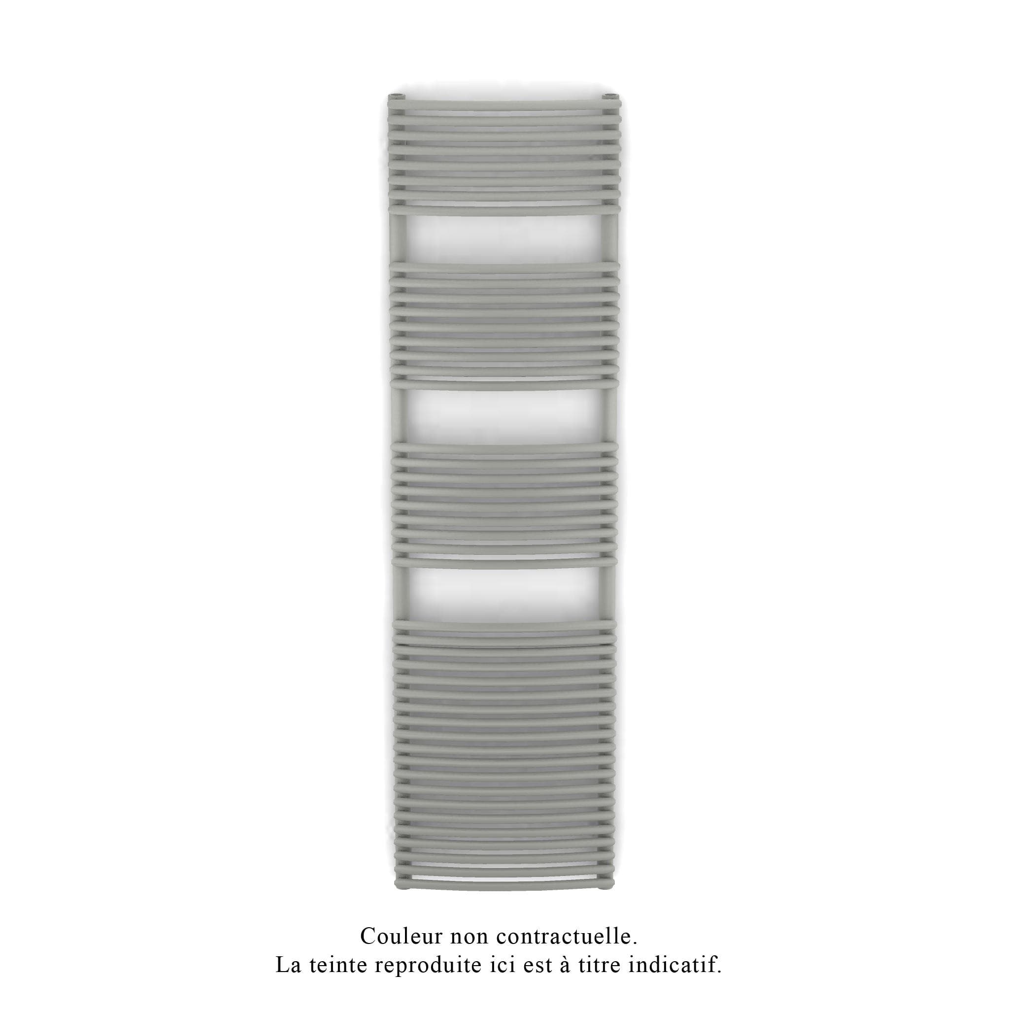 Acova - Kéva Spa MX  cintré, régul.IHD, Inox Look, 950W + 1000W, H 1825 mm / L 500 mm