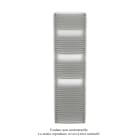 Acova - Kéva Spa MX cintré, régul.IHD, Inox Look, 950W + 1000W, H 1825 mm / L 500 mm