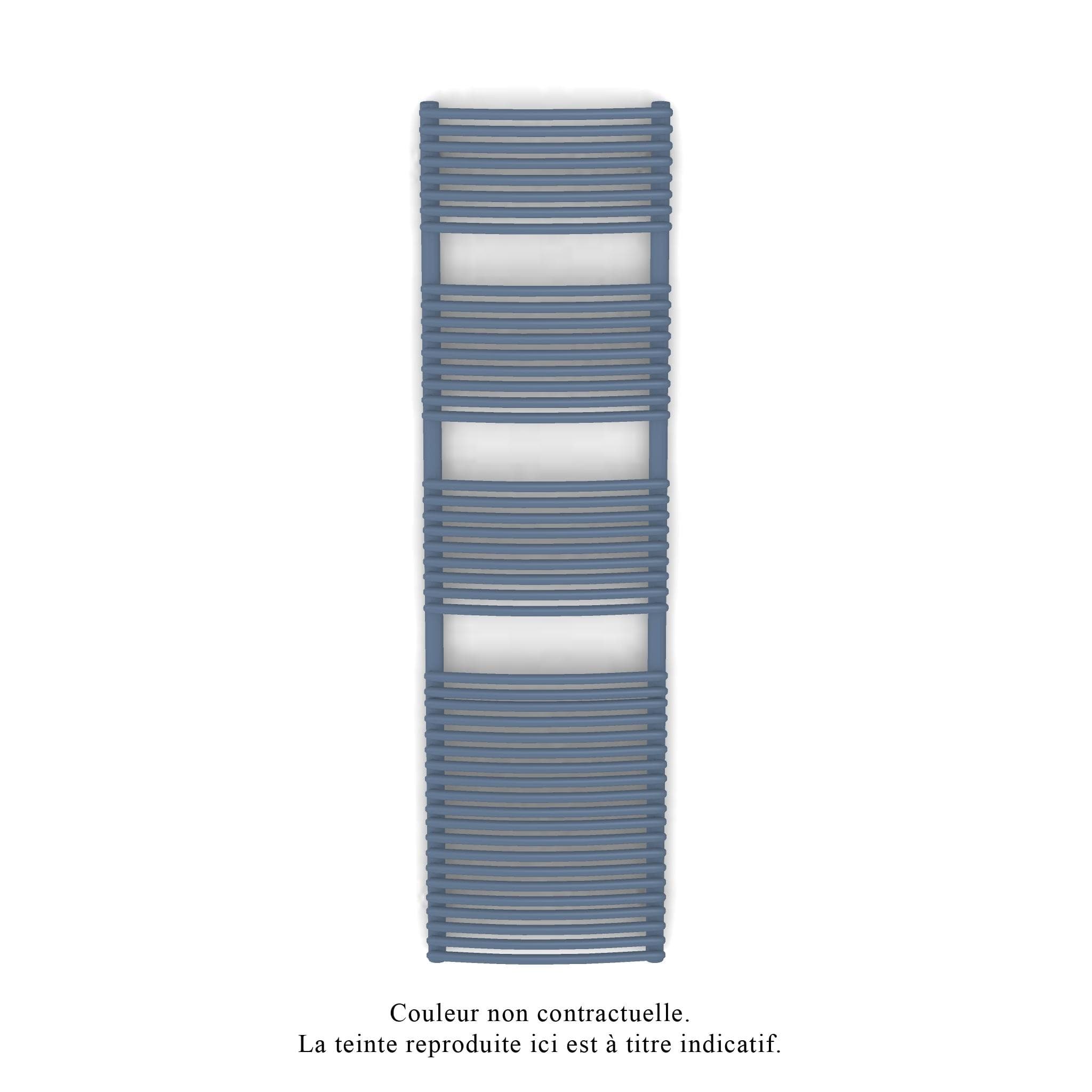 Acova - Kéva Spa MX  cintré, régul.IHD, Pigeon Blue, 950W + 1000W, H 1825 mm / L 500 mm