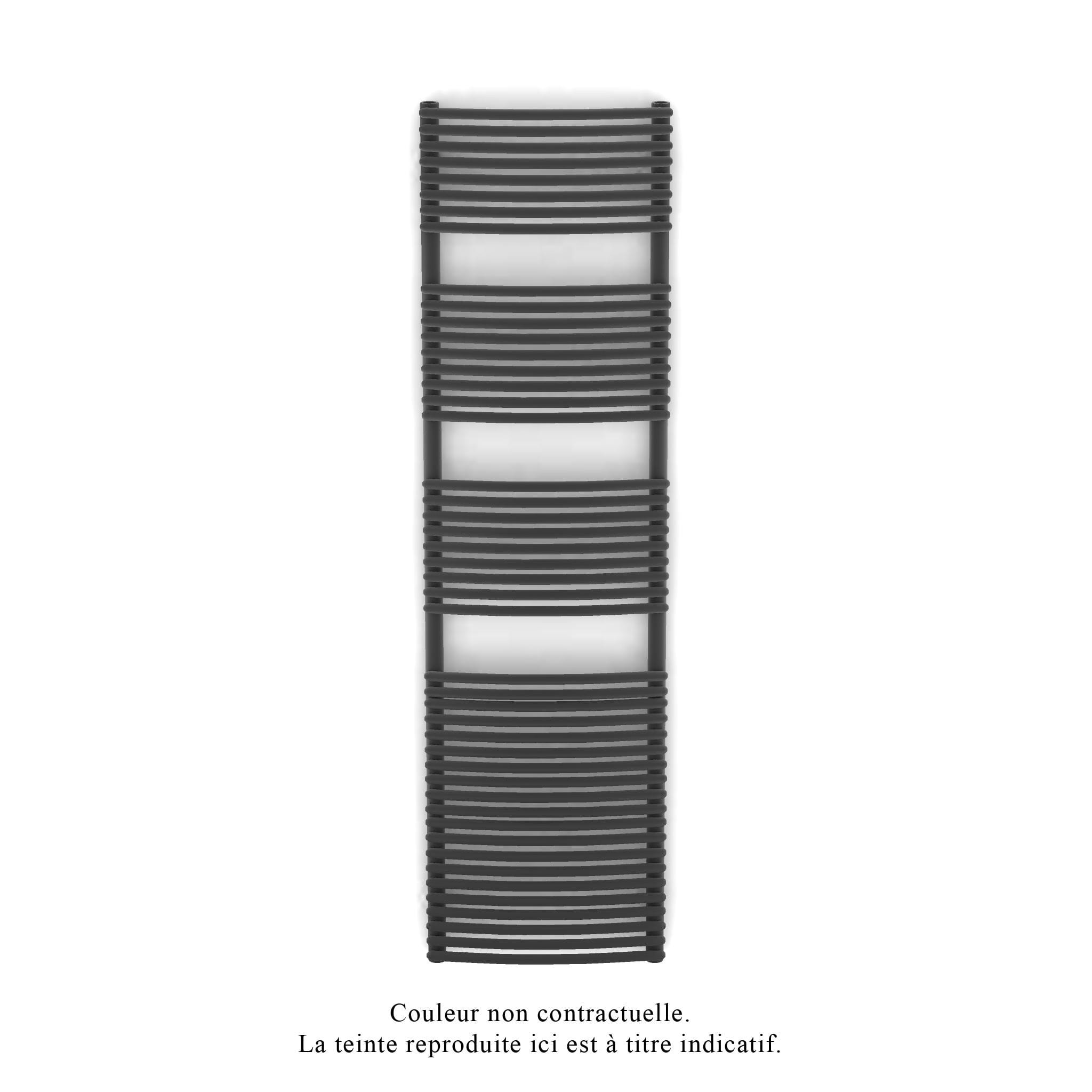 Acova - Kéva Spa MX  cintré, régul.IHD, Anthracite Grey, 950W + 1000W, H1825mm / L500mm