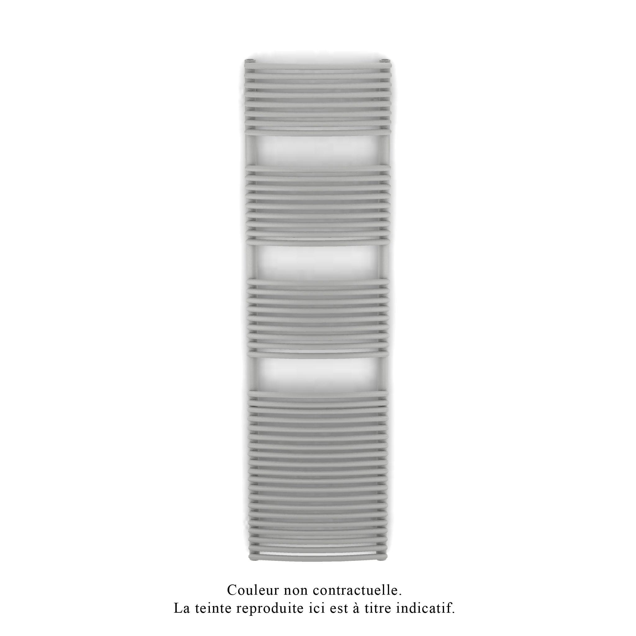 Acova - Kéva Spa MX cintré, régul.IHD,White Aluminium, 950W + 1000W, H1825 mm / L500 mm